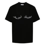 Oversize Logo Tee Sort/Hvid