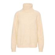 Hyggelig Rollneck Pullover Ice Melange