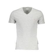 Slim Fit Kortærmet T-Shirt Grå