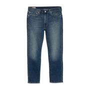 Slim Cut Navy Blue Denim Jeans