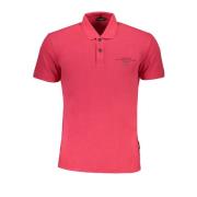 Kortærmet Polo Shirt Pink Mænd