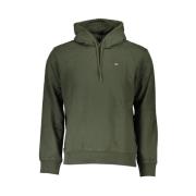 Grøn Fleece Hættetrøje - Regular Fit