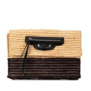 Pre-owned Rattan clutches