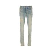 Script Denim Stretch Jeans