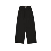 Corduroy Straight Cut Pants Graphite