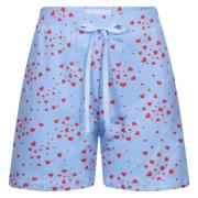 Hjerte Print Elastisk Talje Shorts