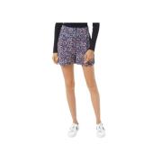 Blomstret Crepe Shorts