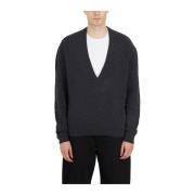 Dyb V-hals sweater