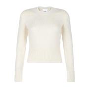 Chunky Strikket Ecru Jumper