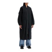 Tech Seersucker Trench Coat