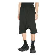 Bomuld Fleece Drop Shorts