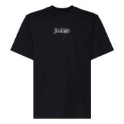 Graffiti Logo Bomuld T-shirt Kul