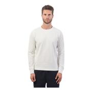 Hvid Sweater Slim Fit Langærmet