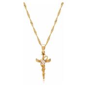 Mens Caduceus Necklace