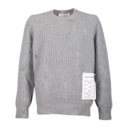 Grå Crew Neck Sweater