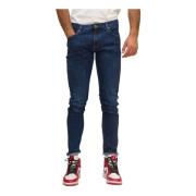 Blå Slim Fit Jeans