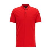 Rød Pima Bomuld Regular Fit Polo