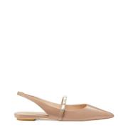 Perle Slingback Flad Sko