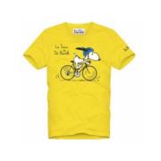 Kortærmet Snoopy Cykel T-shirt