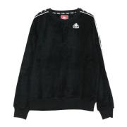 Klassisk Herre Crewneck Sweatshirt Sort/Hvid