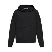 Kompasapplikation Sort Sweatshirt