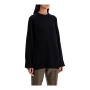 Blød Uld Cashmere Pullover Sweater