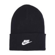 Sporty Beanie Utility Futura Sort/Hvid