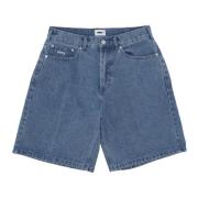 Baggy Denim Shorts Lys Indigo