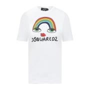 Regnbue Logo Print T-Shirt