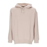 Essentiel Fleece Hoodie Sanddrift/Hvid