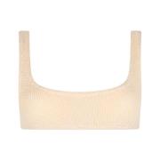 Beige Bralette Bikini Top Naima