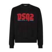 Behagelig Bomuld Crewneck Sweatshirt