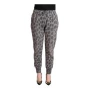 Leopard Print Jogger Bukser