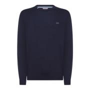 Marineblå Logo Sweater