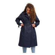 Klassisk Trenchcoat Samuline Navy