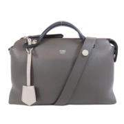 Pre-owned Stof fendi-tasker