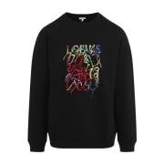 Sort Sweatshirt til Mænd AW24