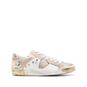 Lav Glitter Guld Sneaker