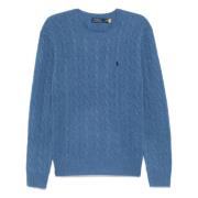 Flettet Cashmere Uld Halskæde Sweater