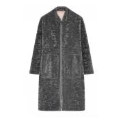 Faux Fur Coat Laura Jakke