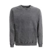 Antracit Logo Print Crew-Neck Sweatshirt