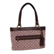 Pre-owned Canvas louis-vuitton-tasker