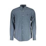 Elegant Button-Down Skjorte Grøn