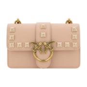 Chic Pink Mini Love Skuldertaske