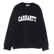 Sort/Hvid Letvægts Crewneck Sweatshirt