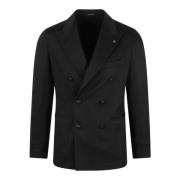 Dobbeltbrystet Cashmere Blazer