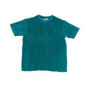 Terry Towelling Teal T-Shirt