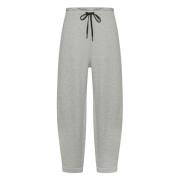 Grå Melange Dame Sweatpants