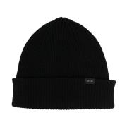 Sort Cashmere Merino-Blend Beanie