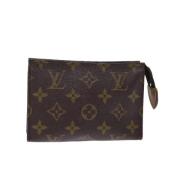 Pre-owned Coated canvas louis-vuitton-tasker